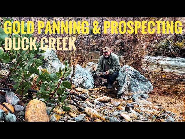 Gold Panning & Prospecting Duck Creek