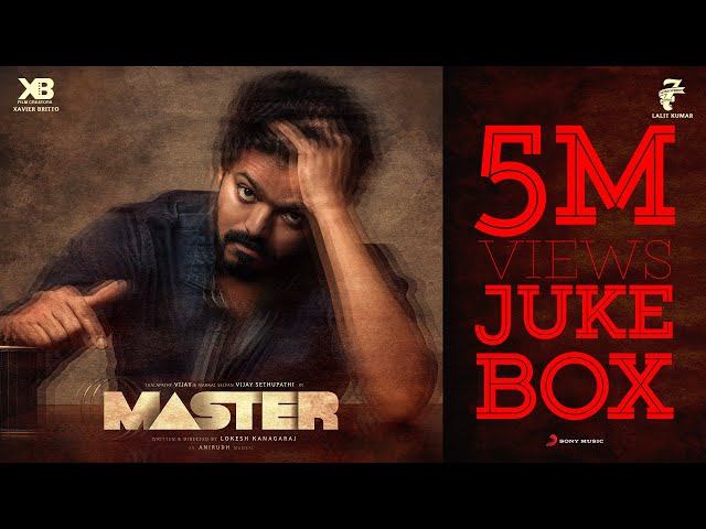 Master - Jukebox | Thalapathy Vijay | Anirudh Ravichander | Lokesh Kanagaraj