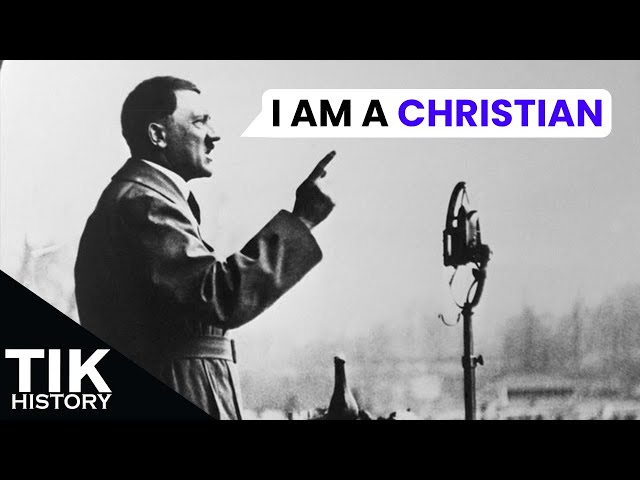 Why does Hitler say he’s a Christian in his ‘First’ Speech?