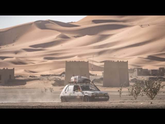 Aventuras por Marruecos en un Renault 5 (Chatarras Raid 2024)