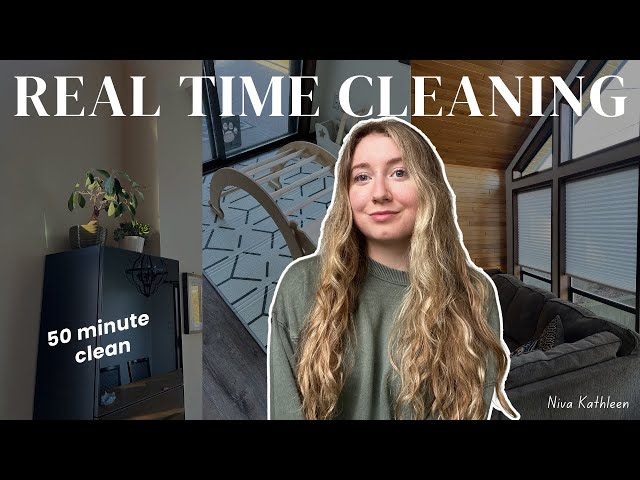 Real Time 50 Minute Clean with Me: Ultimate Cleaning Motivation