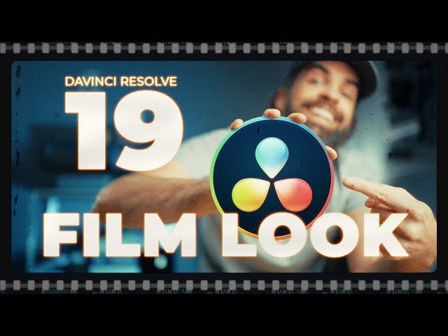 Creating a FILM LOOK Just Got SOOO EASY!! | DaVinci Resolve 19 Color Grading Tutorial