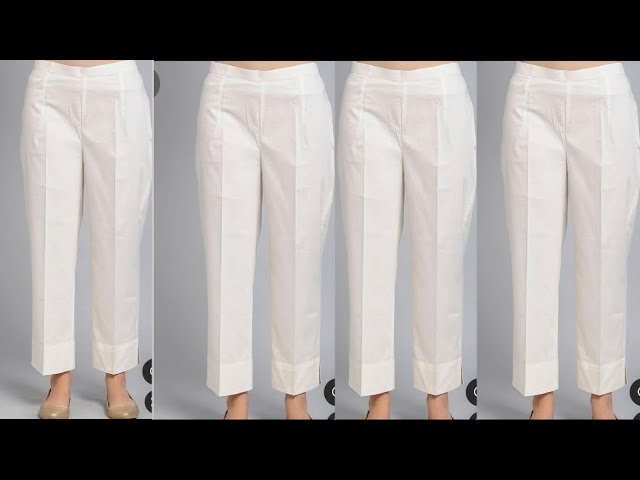 एक ही Vedio में सभी Size के Pant की कटिंग करना सीखे/ 36-46 Size तक के लिये Pant की Cutting Stitching