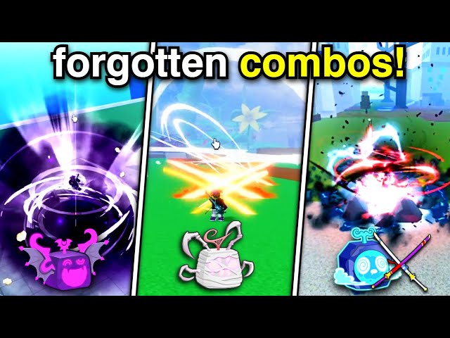 I Used The MOST Forgotten Combos to PvP With In Blox Fruits!