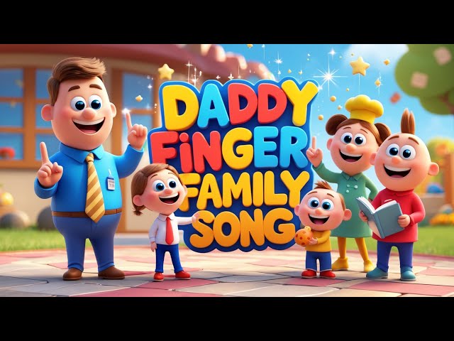 Daddy Finger Family Song - Fun Nursery Rhyme for Kids  |Cherrylemon Baby Nursery Rhyme and Kid Song