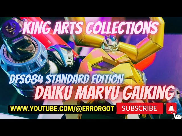 King Arts Daiku Maryu Gaiking DFS084 Review with ErrorGOT #chogokin #superrobotwars   #actionfigures