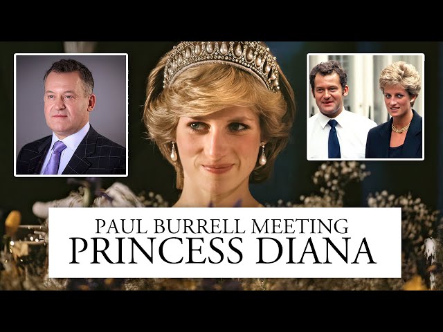 Paul Burrell Meeting Princess Diana