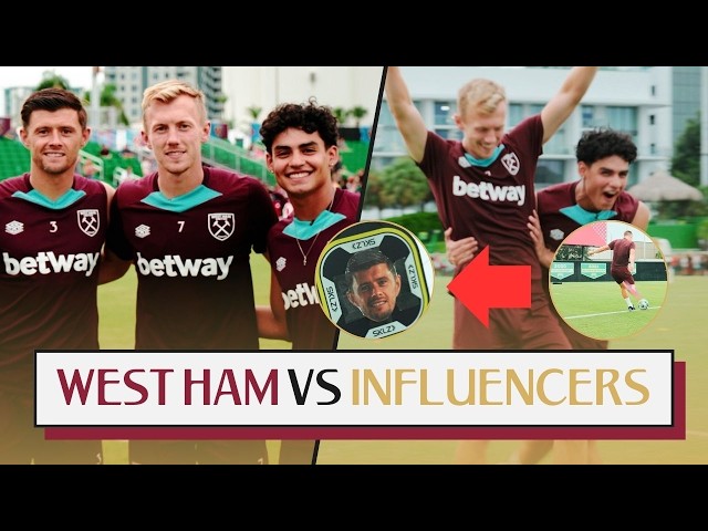 West Ham Stars vs Kio Cyr & Alejandro Rosario 🎯 | Ultimate Shooting Challenge