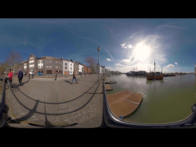 360 Bristol Harbour The Mathew & SS Grt Britain with spatial audio