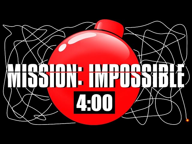 4 Minute Timer Bomb [MISSION IMPOSSIBLE] 💣