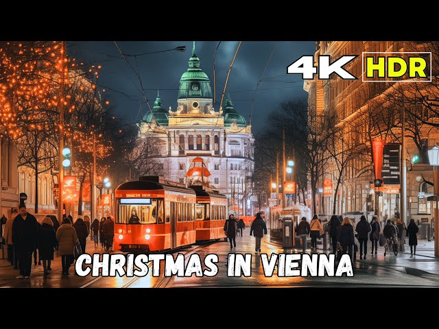 Wien – Der BESTE Weihnachtsmarkt in Europa | 4K HDR mit 3D-SOUND