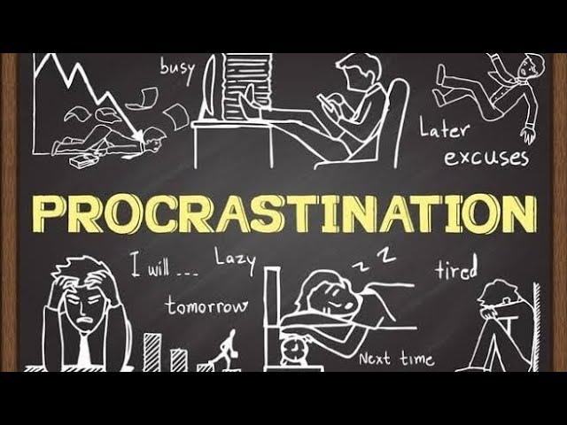 Struggling with procrastination?