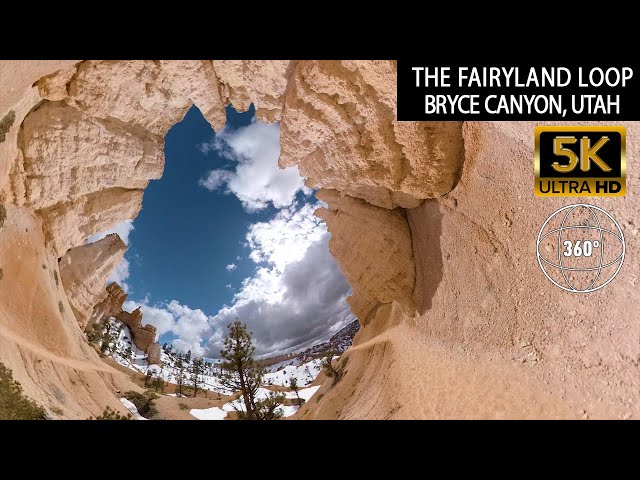 Vr360 5k - Bryce Canyon Fairyland Loop Utah - Hiking & Hoodoos Trail Highlights