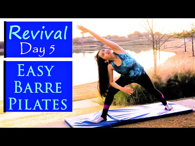 Day 5 Easy Barre Cardio| 31 Days Pilates Series Revival 2021