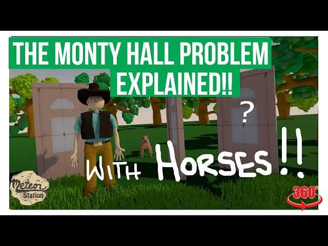 The Monty Hall Problem Explained | Mind blowing statistics explained with horses