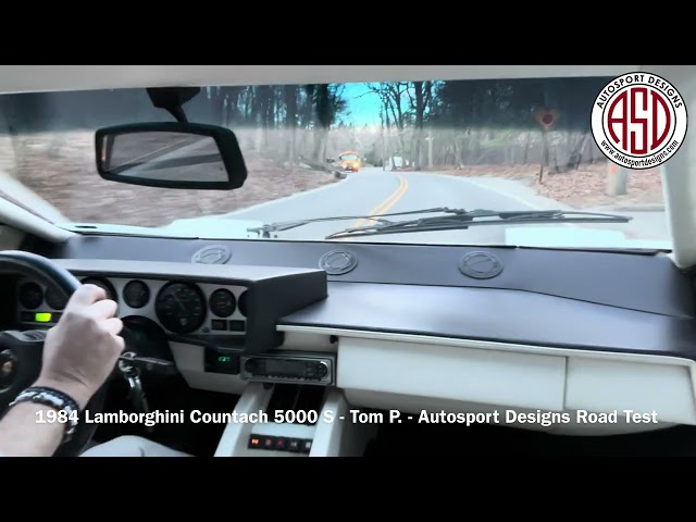 1984 Lamborghini Countach 5000 S - Tom P. - Autosport Designs Road Test