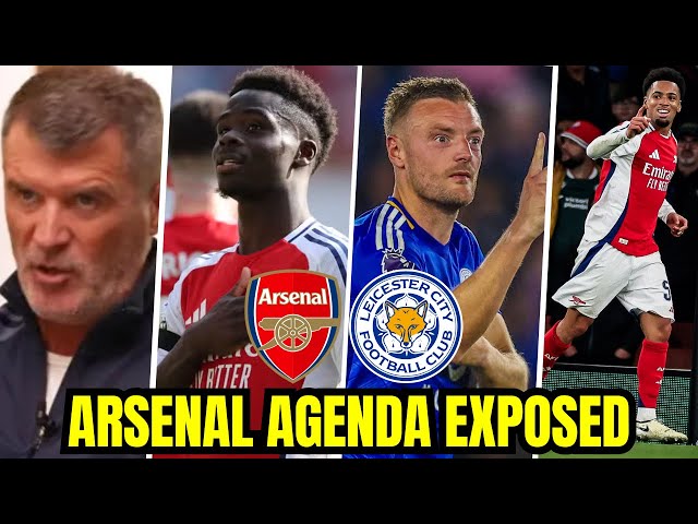 Arsenal AGENDA EXPOSED 😡 Roy Keane Criticizes Arsenal's Tactics | Arsenal vs Leicester Preview