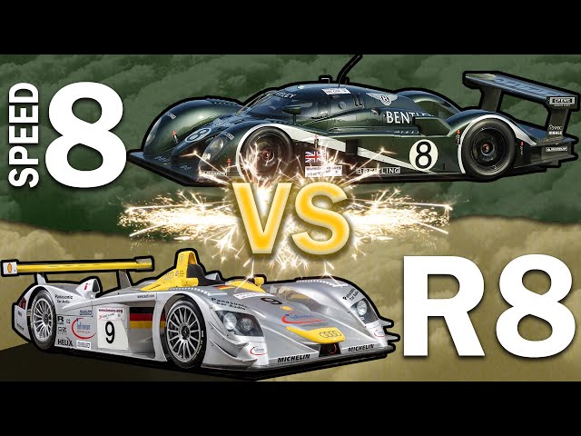 Fake Competition? Audi R8 LMP vs. Bentley Speed 8