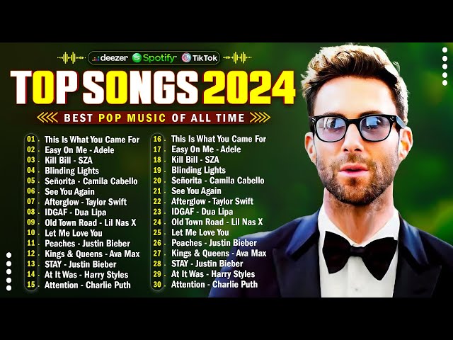 Maroon 5, Ed Sheeran, Rihanna💥Top Billboard Hot 50 This Week | Top Songs 2024 New Popular Songs