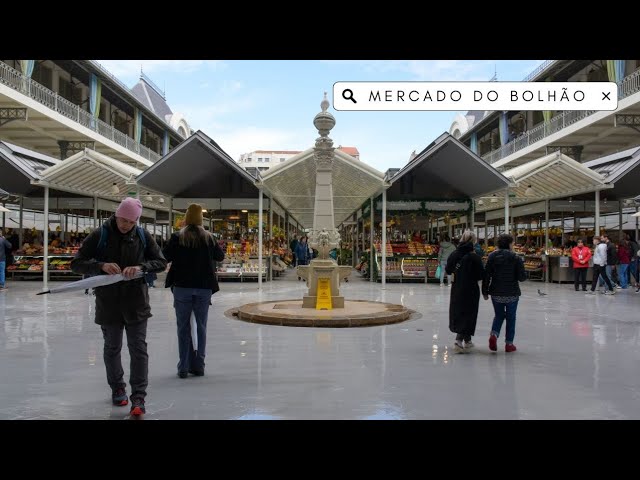 Bolhão Market 🐟 PORTO | Walking tour Portugal