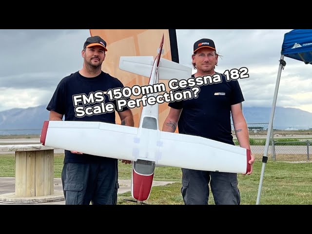 The FMS 1500mm Cessna 182 is Here and it is Incredible!