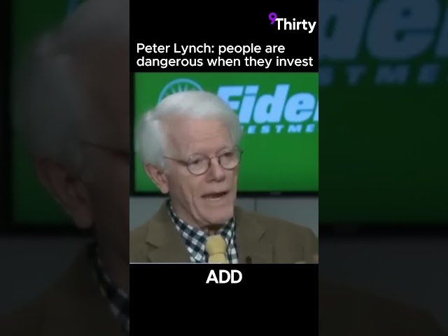 Peter Lynch: people are dangerous when they invest #stock #trading #investing #peterlynch