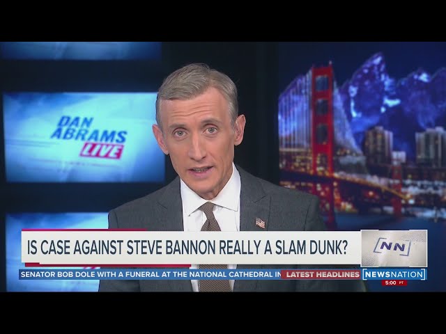 Steve Bannon's potential defense | Dan Abrams Live 12/10/21