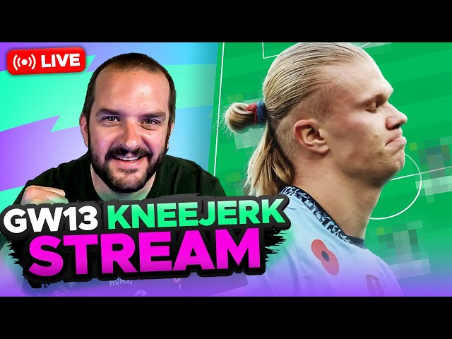 ANOTHER HAALAND BLANK 😬 | FPL KNEEJERK GAMEWEEK 13 | LIVE Q&A | Fantasy Premier League Tips 2024/25