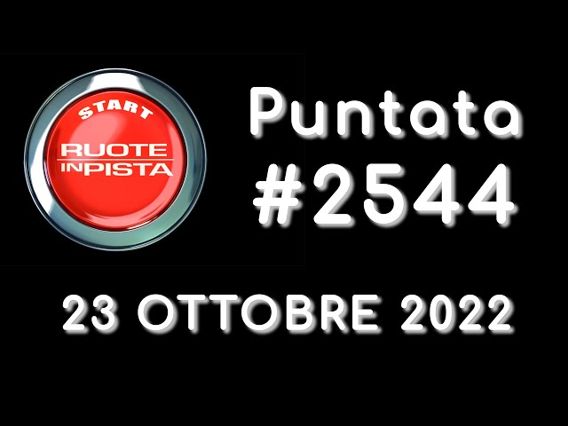 #2544 del 23/10/2022 - Mondial de l'Auto di Parigi 2022 a Ruote in Pista