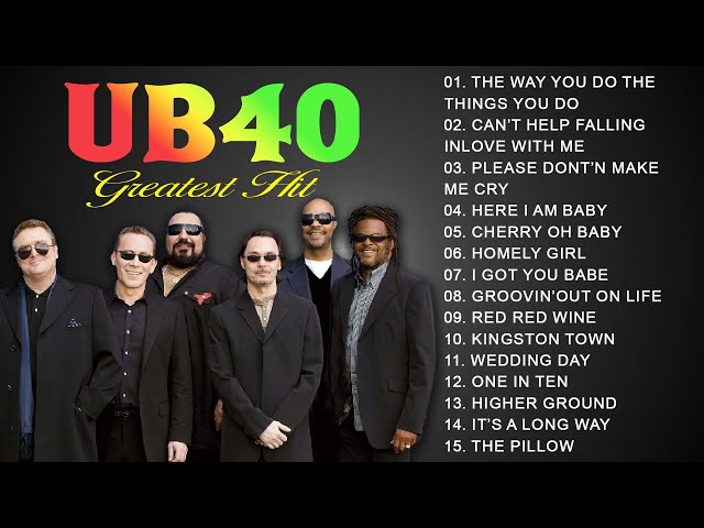 UB40 Greatest Hits -  Best Songs of UB40 -  HIT REGGAE