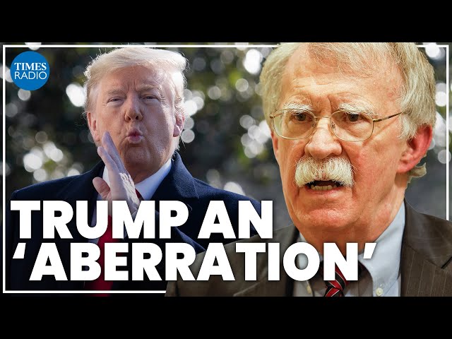 Ridiculous Trump is losing party support | John Bolton