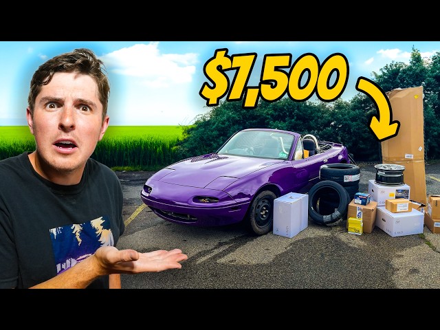 $7,500 Suspension Upgrades on Our $500 Miata