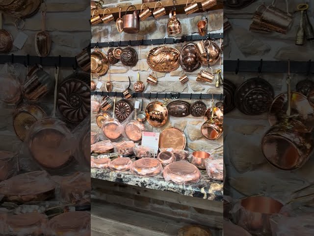 Amoretti Brothers Copper Cookware at Arizona Copper Museum in Clarkdale