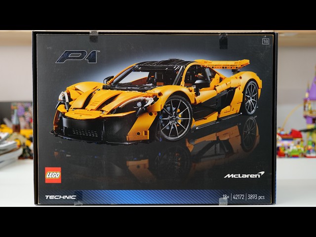 LEGO Technic 42172 McLaren P1 - LEGO Speed Build Review