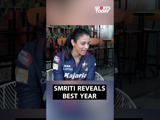 Smriti Mandhana reveals which year was great for her |Sports Today