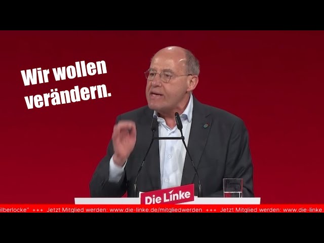 Gregor Gysi, Rede zur Bundestagswahl