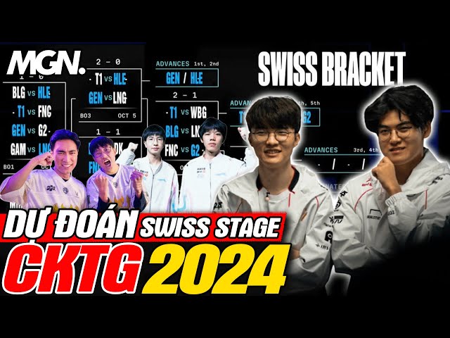 Nhận Định Và Dự Đoán Mò Vòng Thụy Sĩ CKTG 2024 - T1 Bất Bại, GAM Đi Tiếp? | MGN Esports