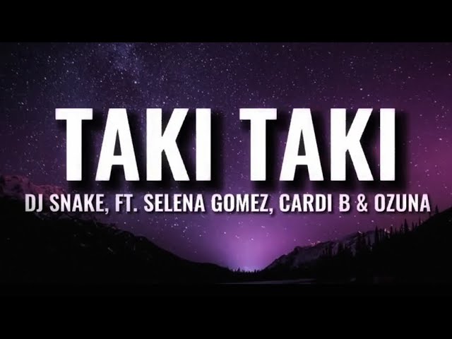 Taki Taki song  # 🎵🎵🎵# dj snake