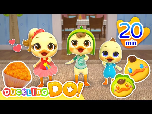 🧁🔍Where Did the Muffins Go? + More✨🤩| Nursery Rhymes & Kids Song | Duck Video For Babies