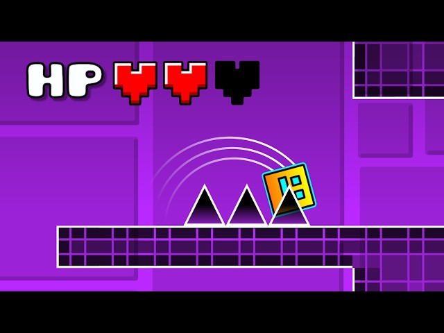 I Added HP to Geometry Dash