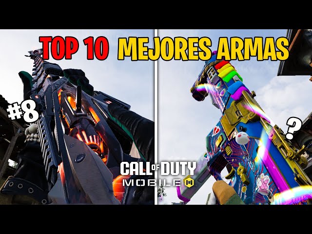 TOP 10 MEJORES ARMAS PARA RANKED EN LA TEMPORADA 9 COD MOBILE