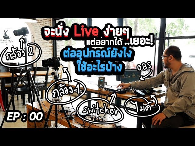 มือใหม่กับการ Live EP00 : จะนั่ง Live ง่ายๆ แต่อยากได้หลายมุม ใช้อะไร ต่ออุปกรณ์ยังไงบ้างแบบไวๆ