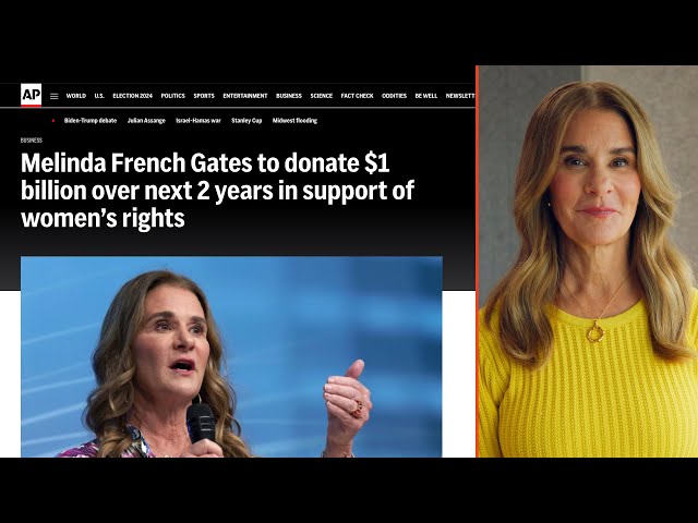 Why I’m Committing $1 Billion to Advance Women's Power Globally | Melinda French Gates