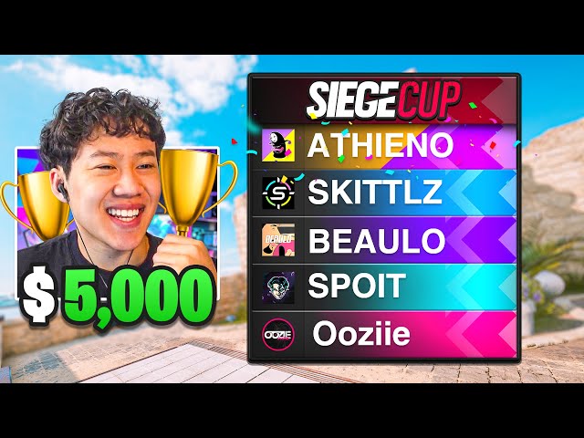 I WON THE SIEGE CUP ($5000 TOURNEY)