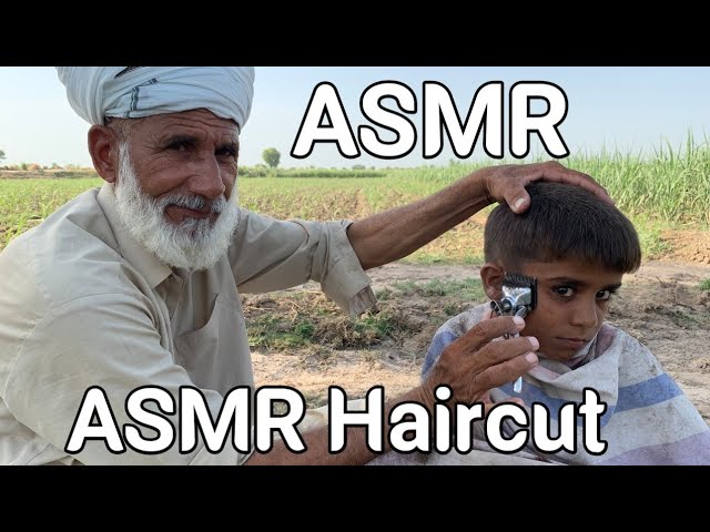 100 Year Old ASMR Fast Haircutting With Barber Old!![ASMR]