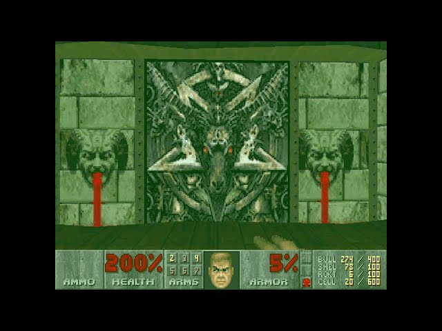 Doom SIGIL level E5M3, Cages of the Damned: Official Secrets