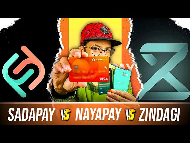 Naya Pay Vs Sada Pay Vs Zindagi in 2024 -  Kon Sa Card Ap k Lia Acha ha? Card is Right for You?"