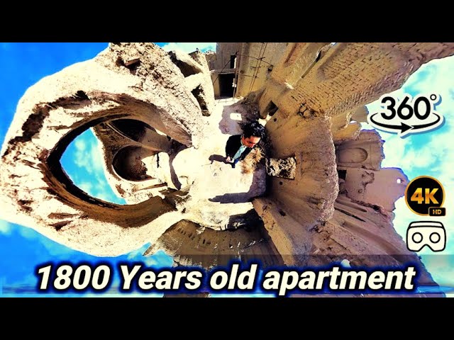 A 360 vr Journey Through Time An 1800-Year-Old Apartment in Iran 4k #travel #360tour #vr