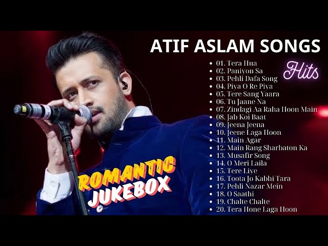 BEST OF ATIF ASLAM SONGS 2024 🎶Atif Aslam Songs | Best Of Atif Aslam Romantic Songs | Atif Aslam