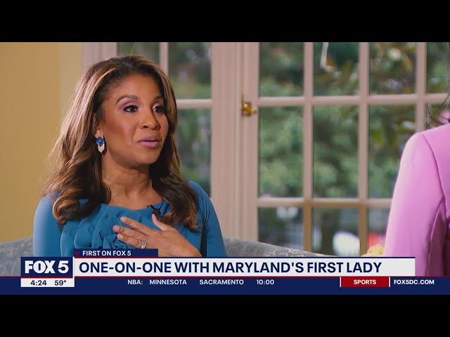 Maryland's First Lady Dawn Moore shares she is living with MS | FOX 5 DC